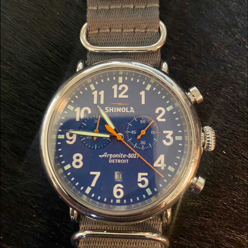 Great Shinola Runwell Chrono 47mm